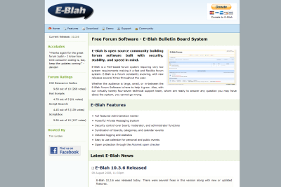 E-Blah Screenshot